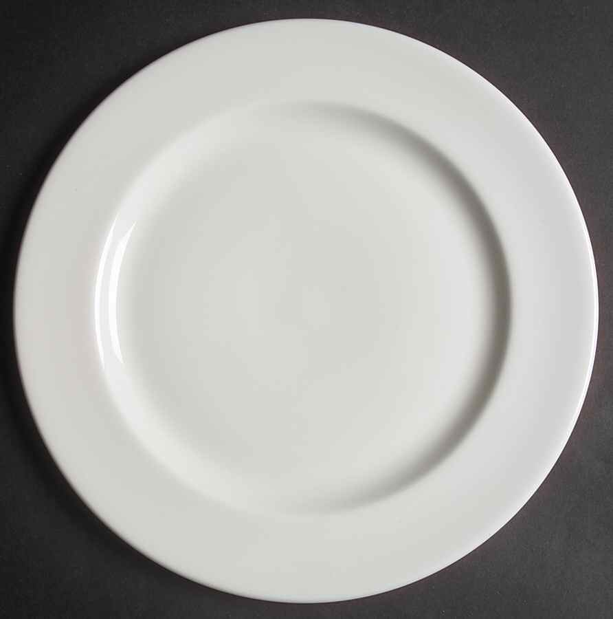 Stratford White Dinner Plate by Royal Doulton-1