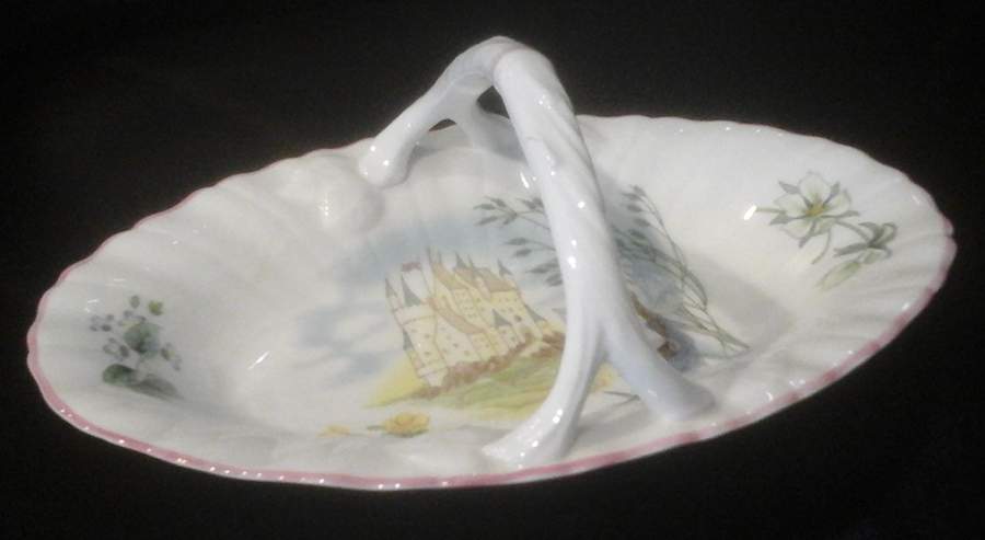 Enchantment Oval Basket by Royal Worcester-1