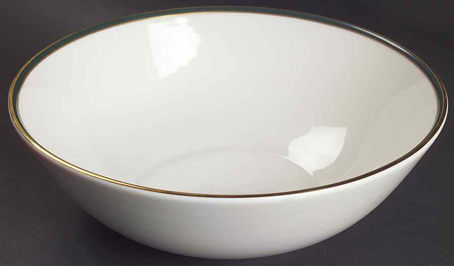 Oxford Green (Indonesia) 10" Large Salad Serving Bowl by Royal Doulton-1