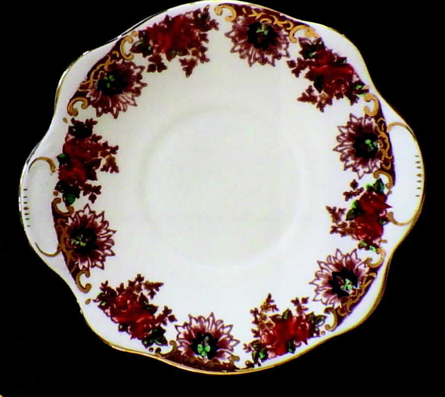 RTA22 Square Handled Cake Plate by Royal Tara-1