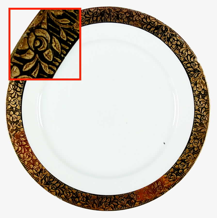 RYB18 Bread & Butter Plate by Royal L B-1