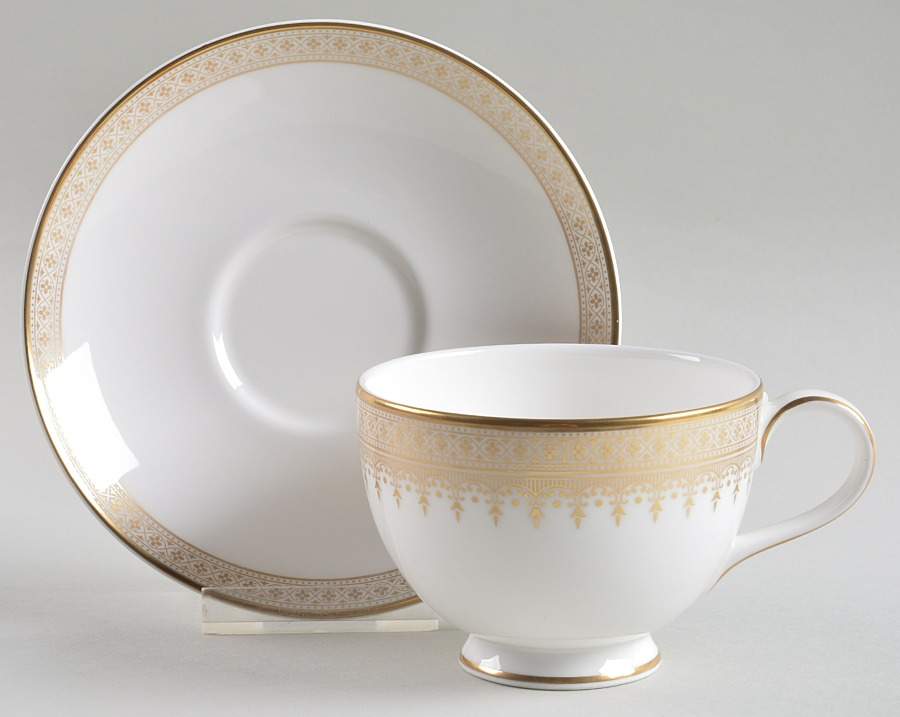 Piper Footed Cup & Saucer Set by Royal Doulton-1