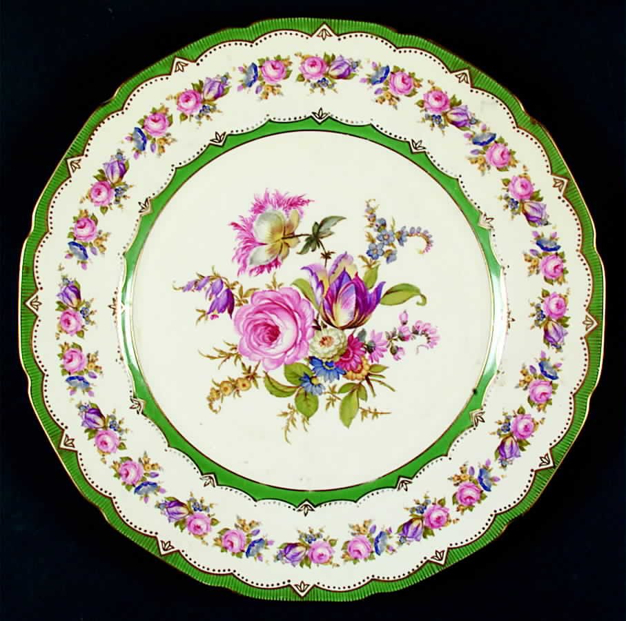 1027 Green Dinner Plate by Rosenthal - Continental-1