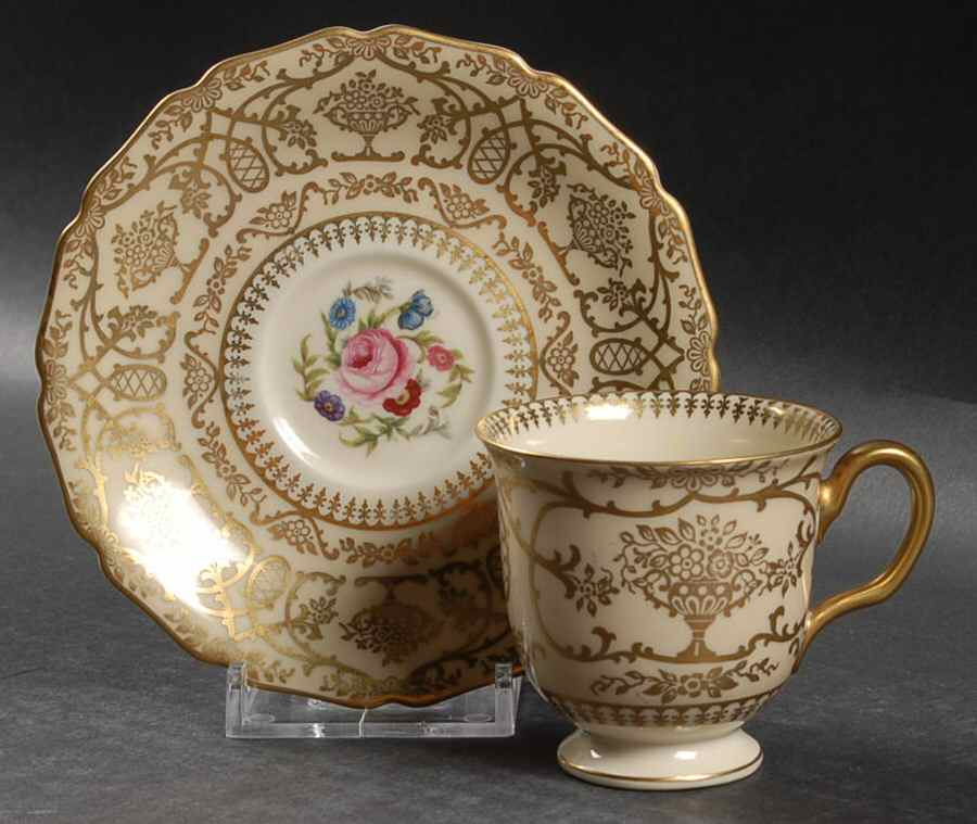 R1239 Footed Demitasse Cup & Saucer Set by Rosenthal - Continental-1