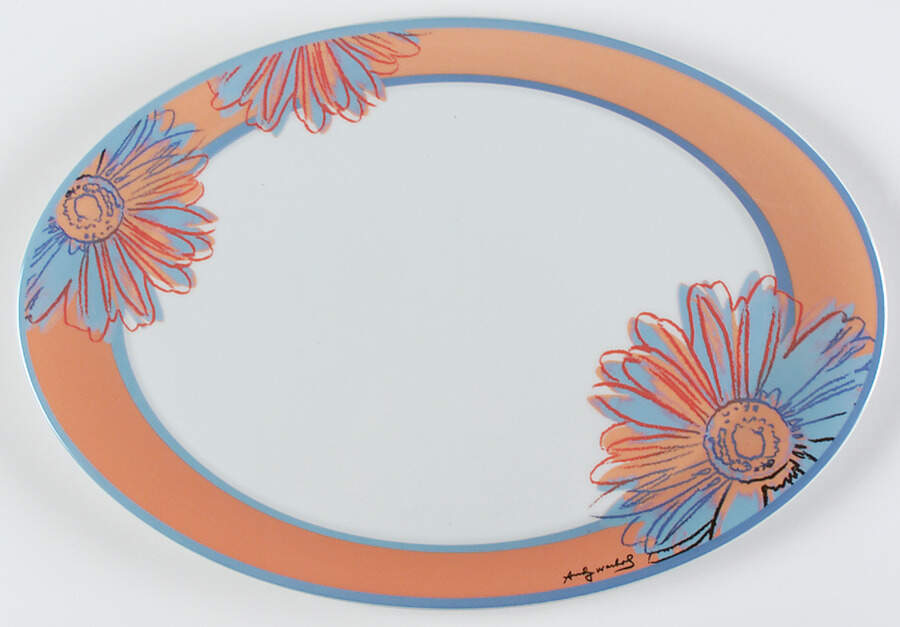 Daisies 14" Oval Serving Platter by Rosenthal - Continental-1