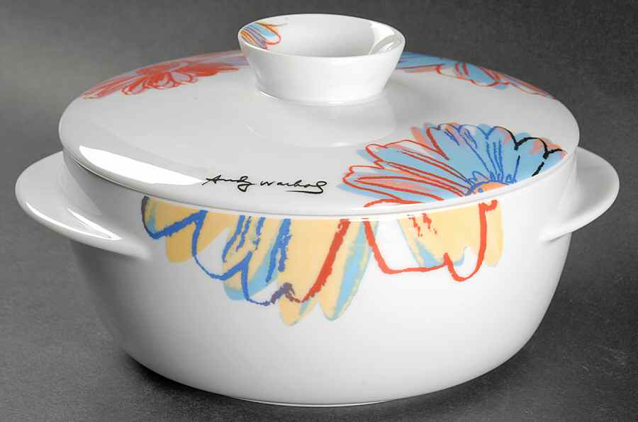 Daisies Round Covered Vegetable by Rosenthal - Continental-1