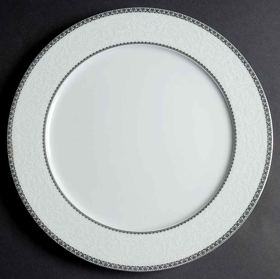 Princess White Service Plate (Charger) by Rosenthal - Continental-1