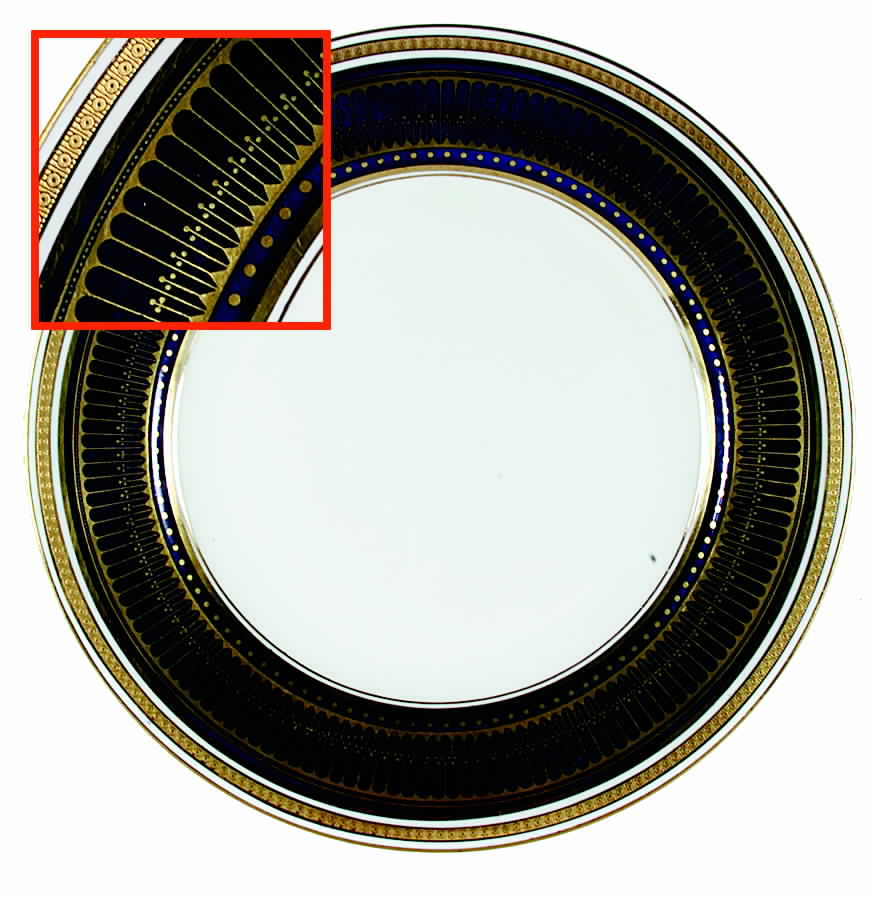 E4855 Cobalt Blue Dinner Plate by Royal Doulton-1
