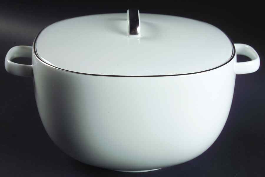 Moon Platinum Tureen &  Lid by Rosenthal - Continental-1
