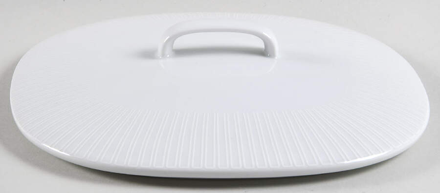 Moon White On White Lid for Tureen by Rosenthal - Continental-1