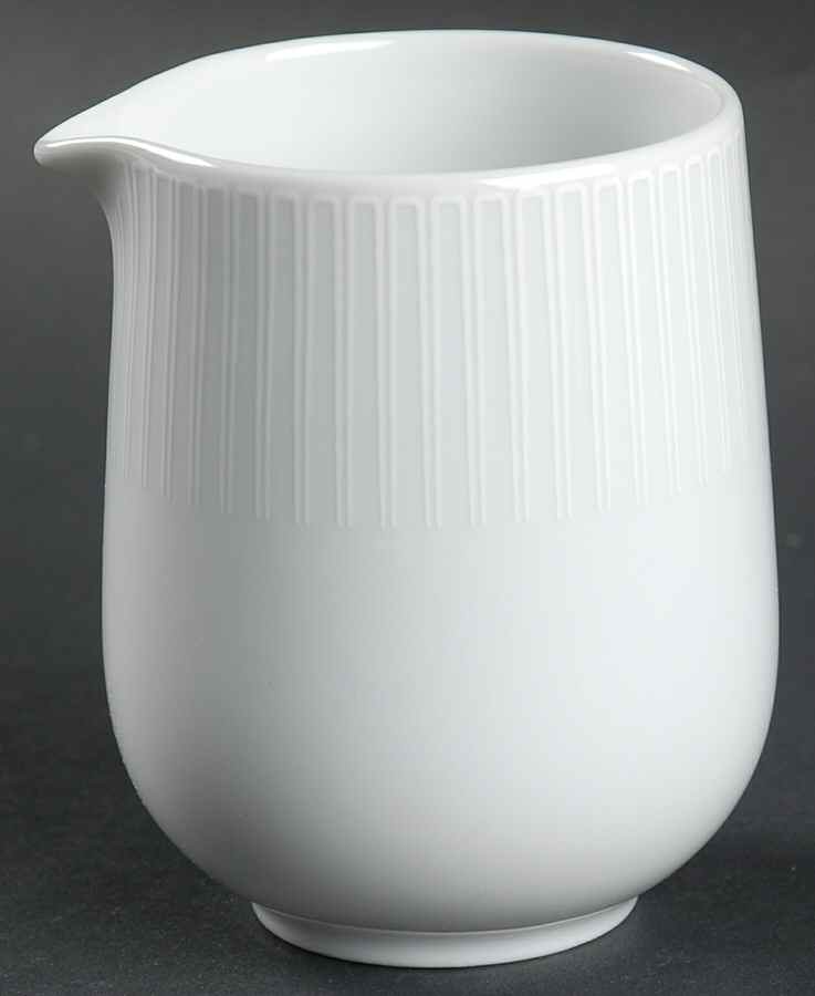 Moon White On White Creamer by Rosenthal - Continental-1