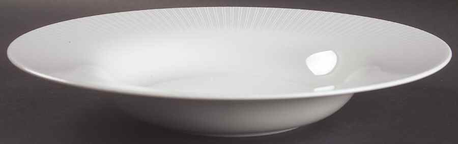 Moon White On White 12" Pasta Serving Bowl by Rosenthal - Continental-1