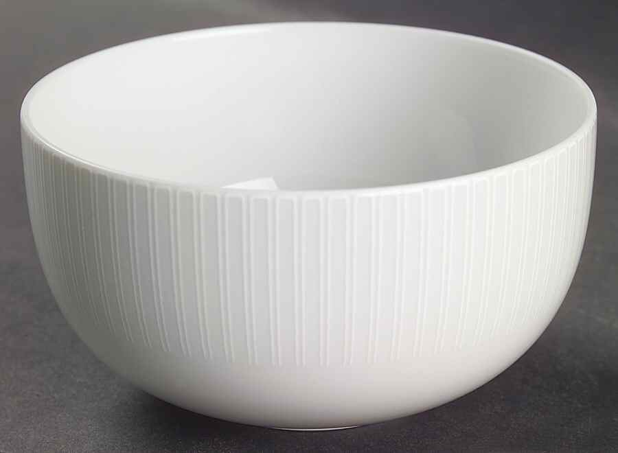 Moon White On White Open Sauce Boat by Rosenthal - Continental-1