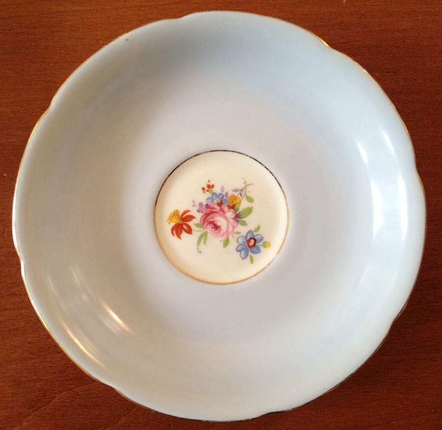 6381 Light Blue Saucer by Royal Grafton-1
