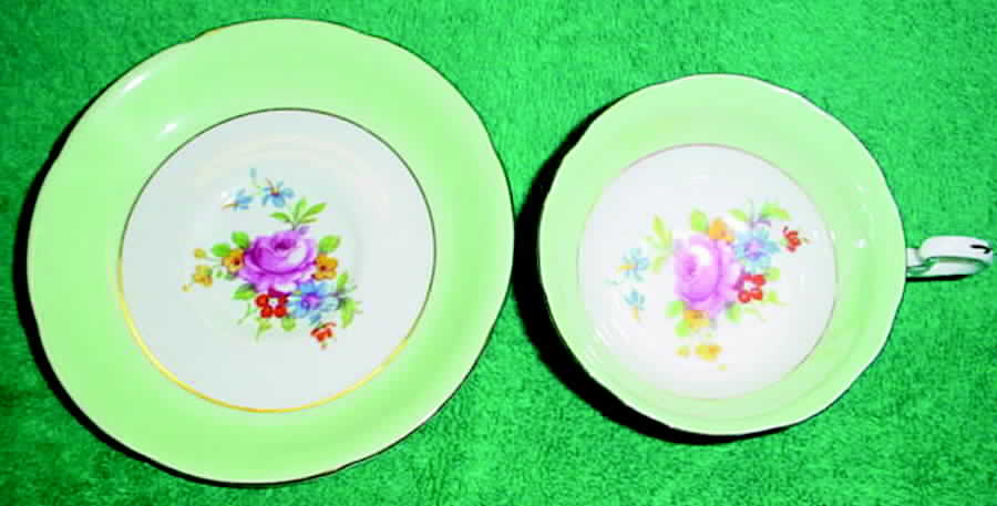 6512 Footed Cup & Saucer Set by Royal Grafton-1