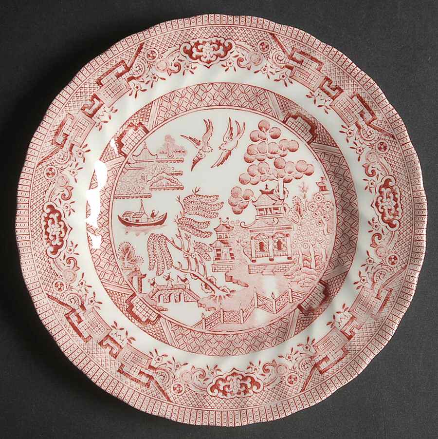 Willow Rosa Bread & Butter Plate by Royal Wessex-1