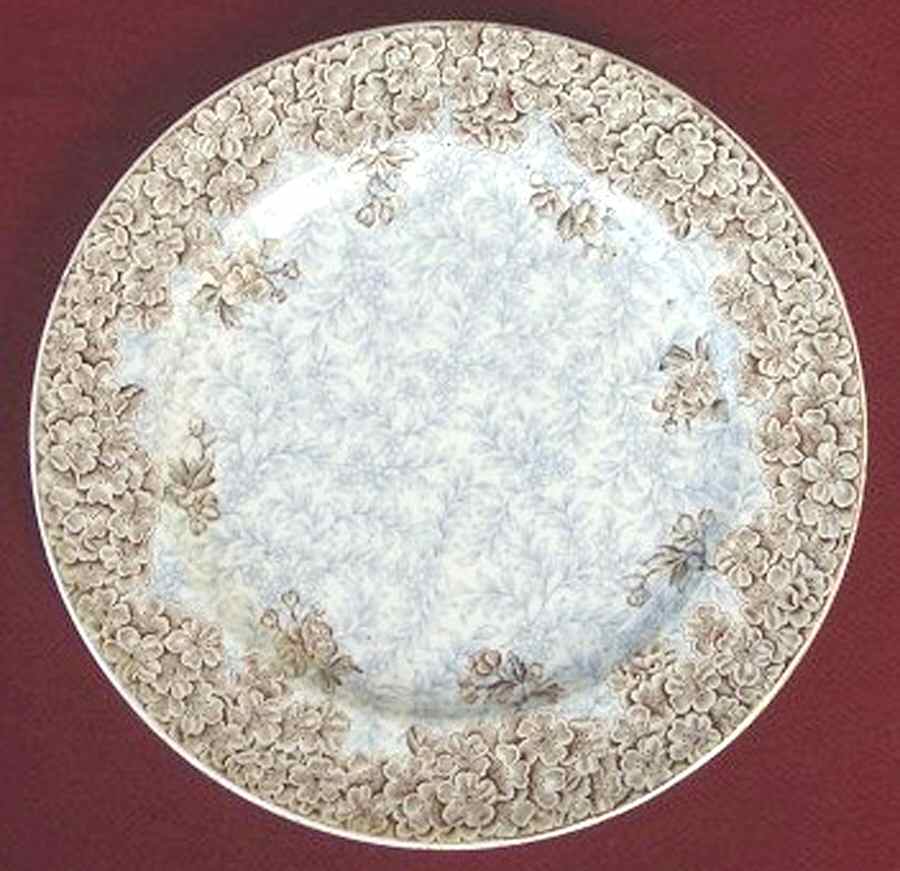 W2297 (Brown) Bread & Butter Plate by Royal Worcester-1