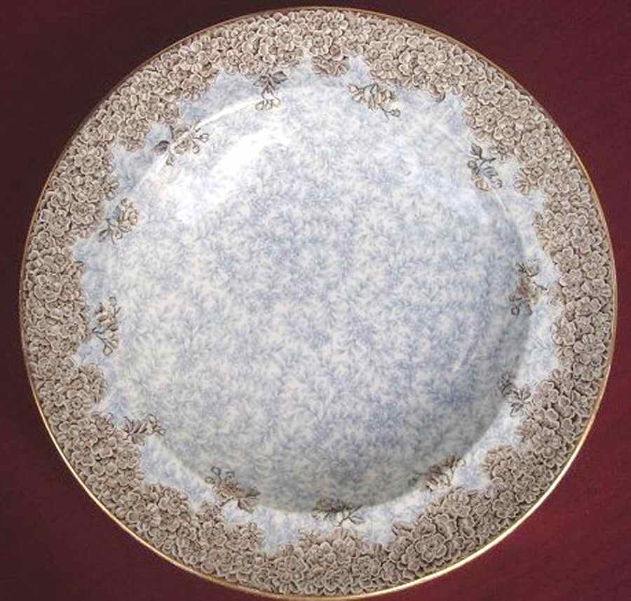 W2297 (Brown) Rim Soup Bowl by Royal Worcester-1