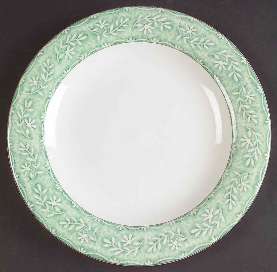 Linen Leaf Dinner Plate by Royal Doulton-1