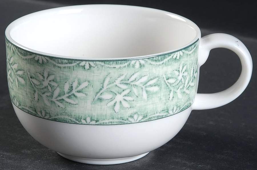Linen Leaf Flat Cup by Royal Doulton-1