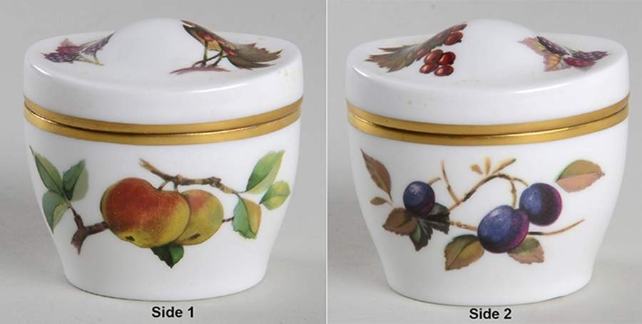 Arden Oval Box & Lid by Royal Worcester-1