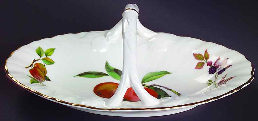 Arden Oval Basket by Royal Worcester-1