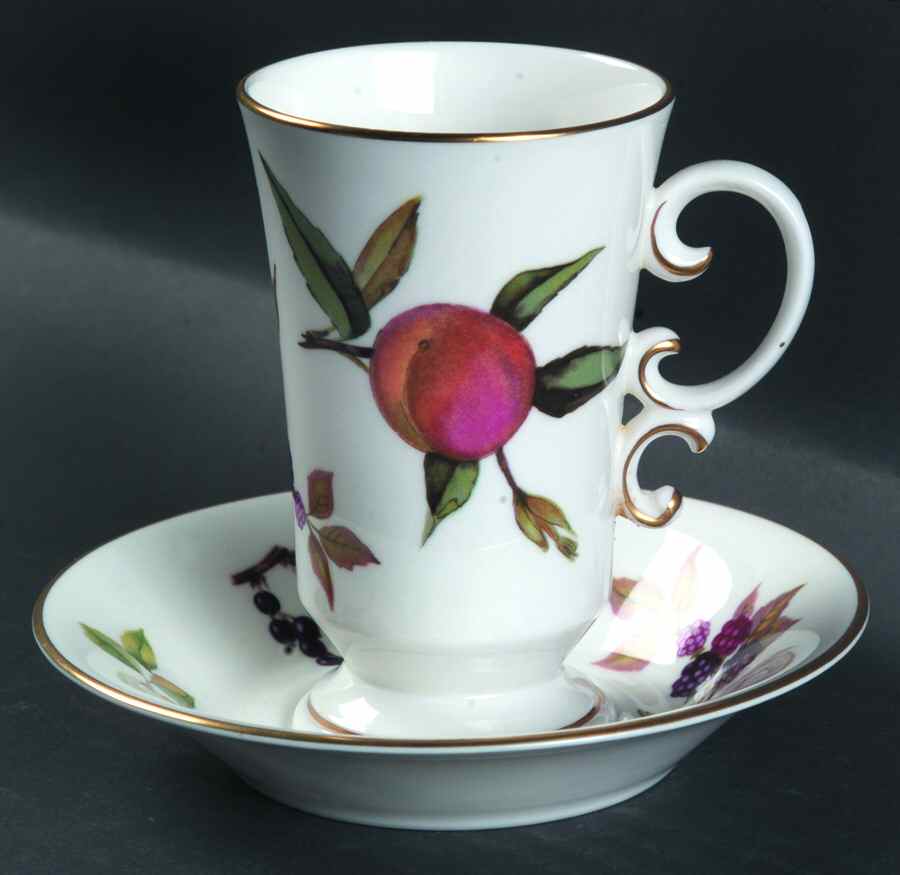 Arden Irish Coffee Cup and Saucer Set by Royal Worcester-1