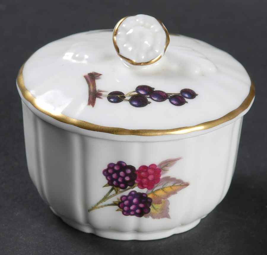 Arden Round Trinket Box & Lid by Royal Worcester-1