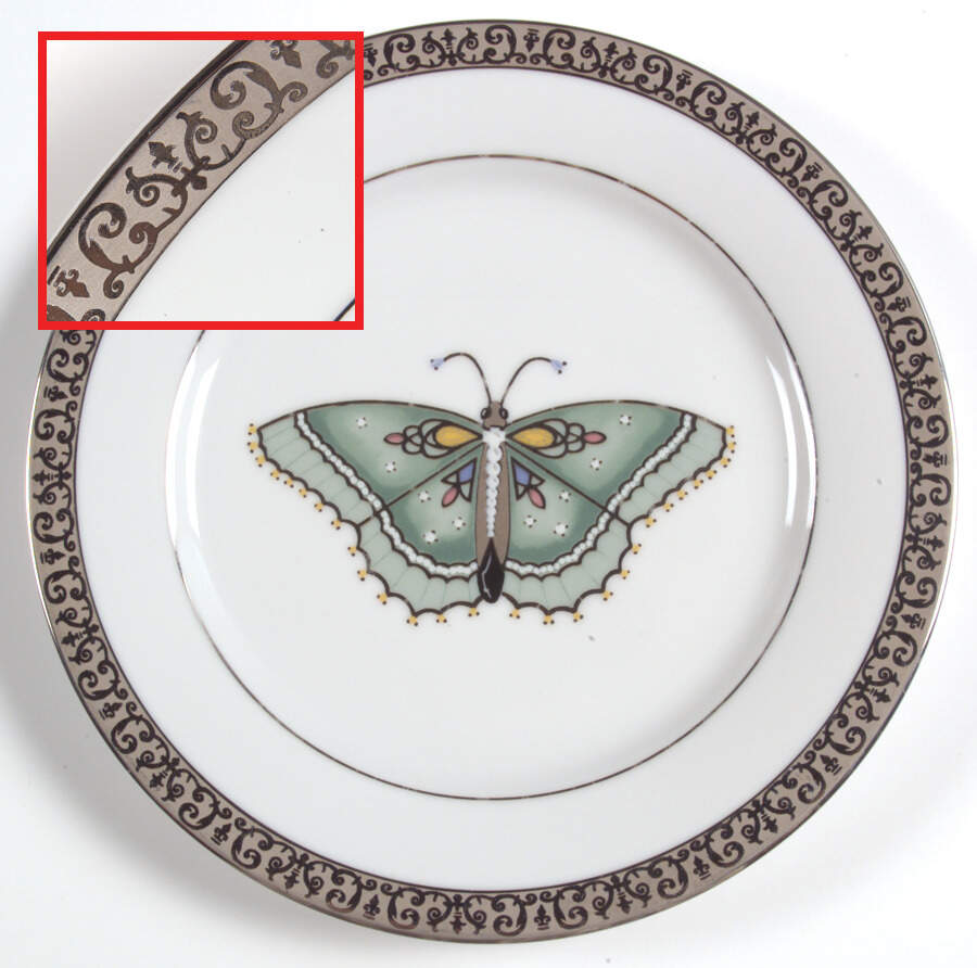 Platinum Buffet Accent Salad Plate by Royal Gallery-1