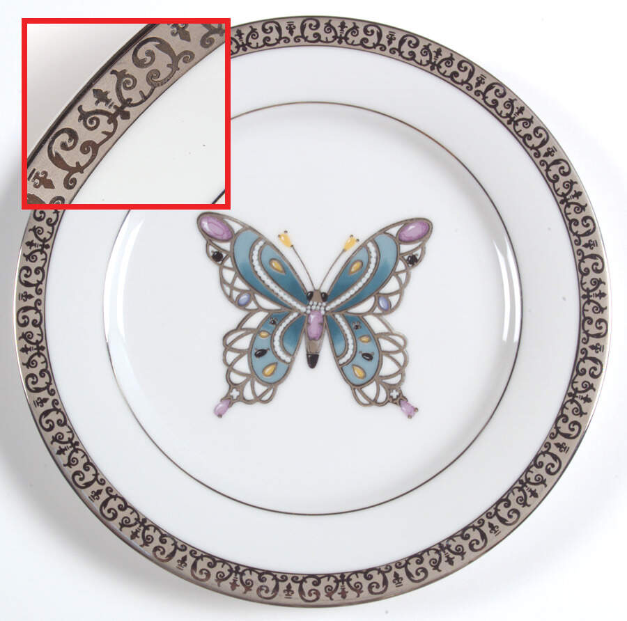 Platinum Buffet Accent Salad Plate by Royal Gallery-1