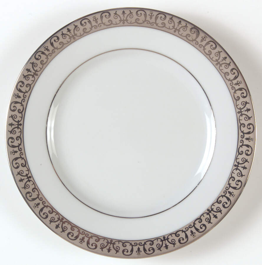 Platinum Buffet Bread & Butter Plate by Royal Gallery-1