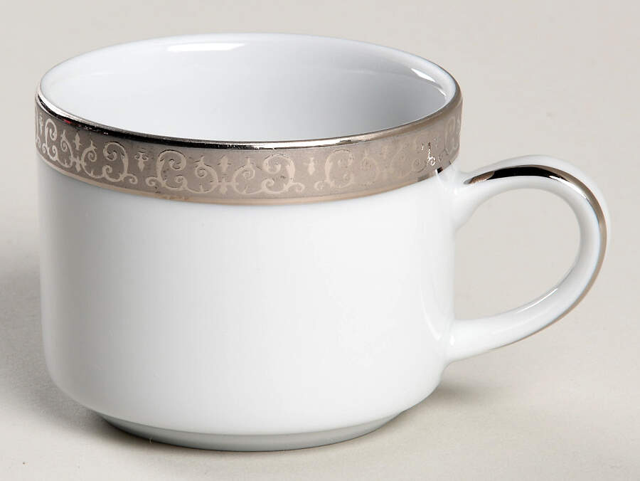 Platinum Buffet Flat Demitasse Cup by Royal Gallery-1