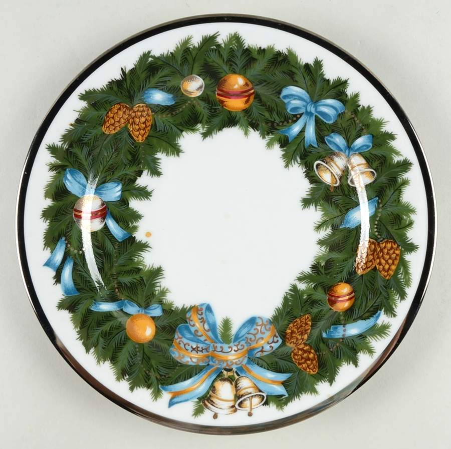 Platinum Buffet Accent Luncheon Plate by Royal Gallery-1