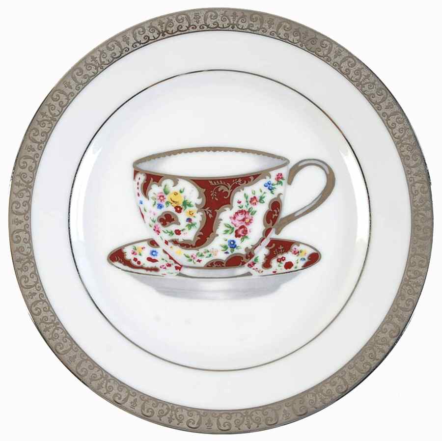 Platinum Buffet Accent Salad Plate by Royal Gallery-1