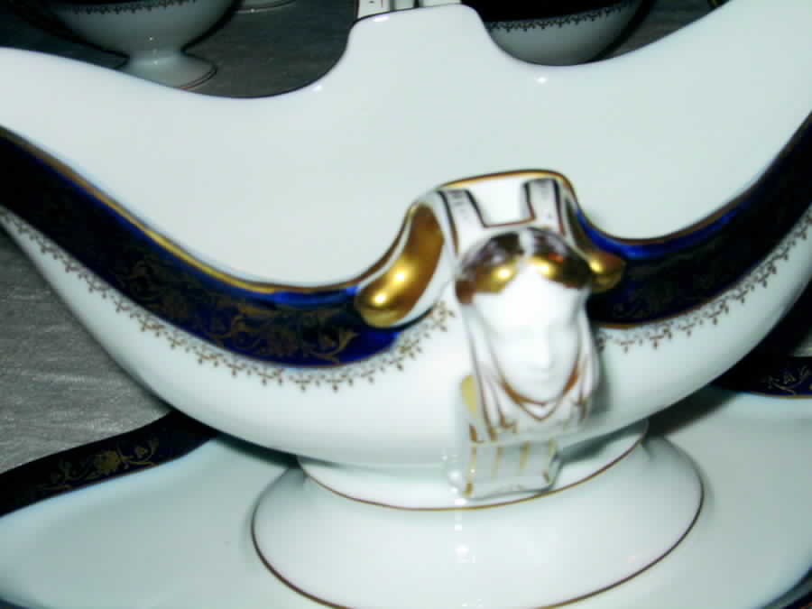 R1255 Gravy Boat with Attached Underplate by Rosenthal - Continental-1