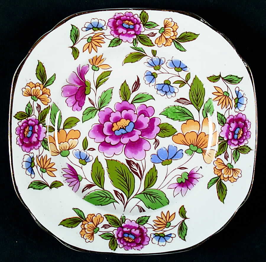 Ludlow Square Bread & Butter Plate by Royal Cauldon-1