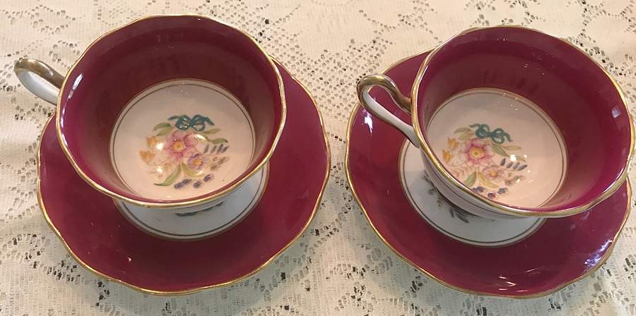 ROA103 Footed Cup & Saucer Set by Royal Albert-1