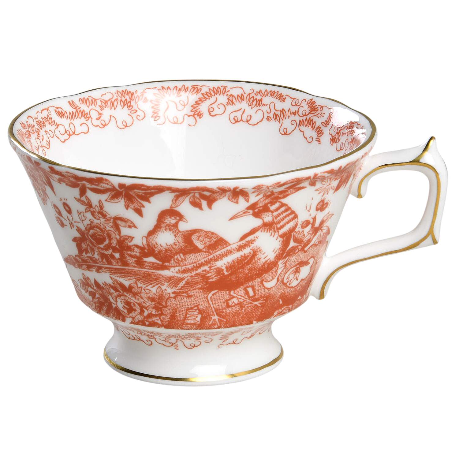 Aves Red (Newer, Re Introduced 2002) Footed Cup by Royal Crown Derby-1