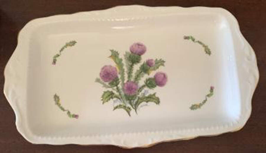 RVA43 12" Rectangular Tray by Royal Vale-1