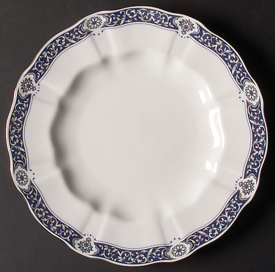 Milldale (Platinum) Dinner Plate by Royal Crown Derby-1