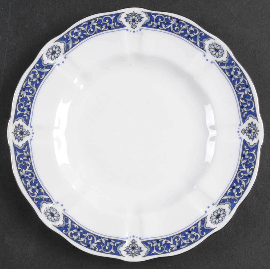 Milldale (Platinum) Bread & Butter Plate by Royal Crown Derby-1