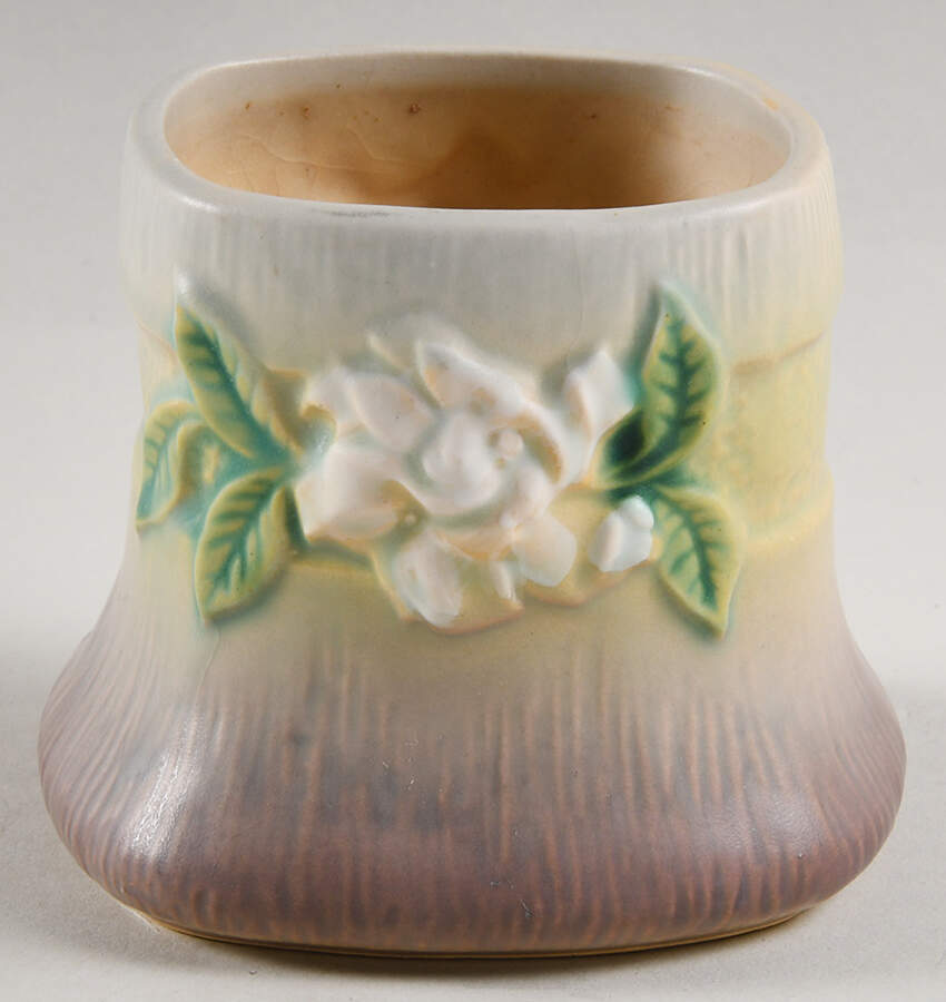 Gardenia Green 3" Vase by Roseville-1