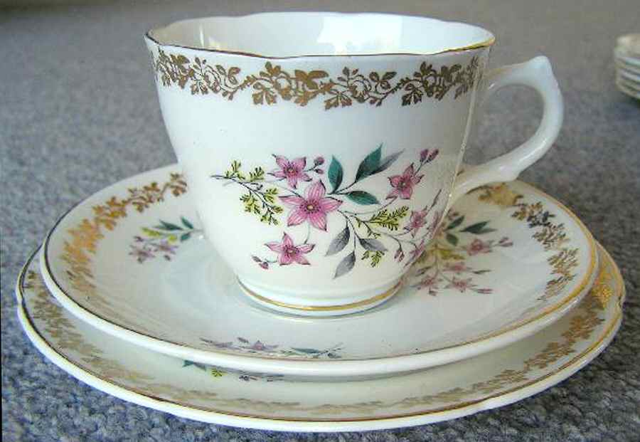 RGR51 Footed Cup & Saucer Set by Royal Grafton-1