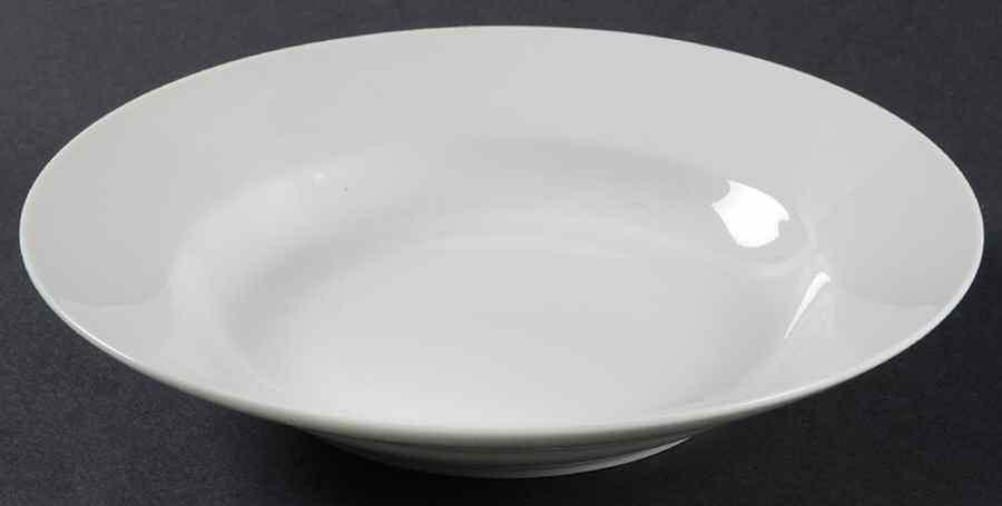 Elite White (Rim Shape) Rim Soup Bowl by Royal Majestic-1