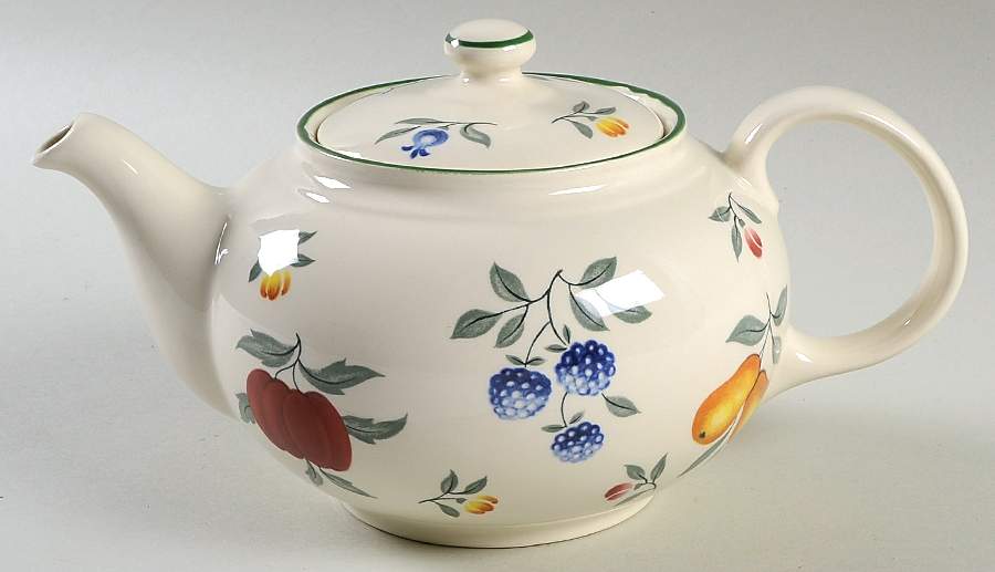 Toscana Teapot & Lid by Royal Stafford-1