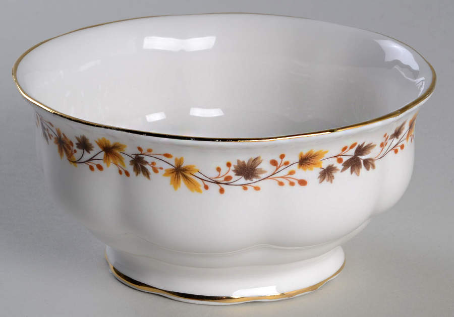 Golden Glory Open Sugar Bowl by Royal Kent (England)-1