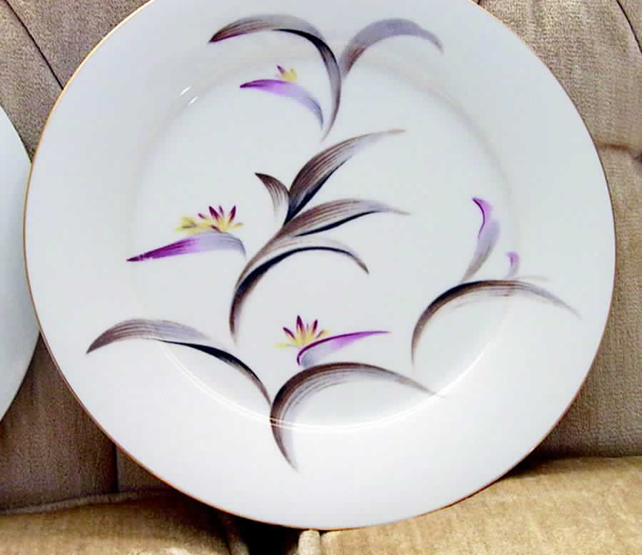 RO76 Dinner Plate by Rose (Japan)-1