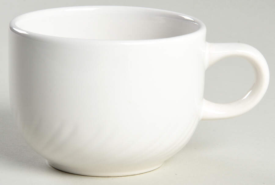Serenity (Embossed Lines) Flat Cup by Royal Doulton-1