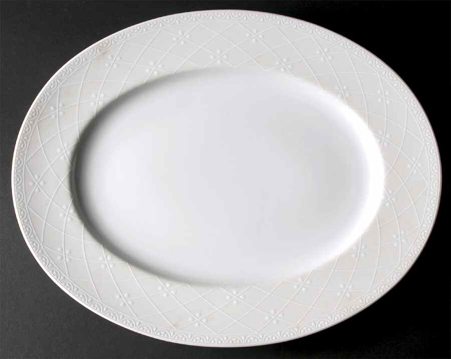 English Elegance 14" Oval Serving Platter by Royal Doulton-1