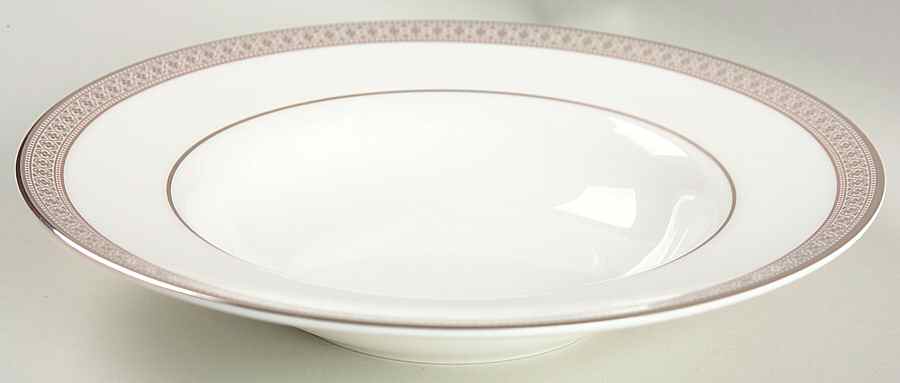 Piper Platinum Rim Soup Bowl by Royal Doulton-1